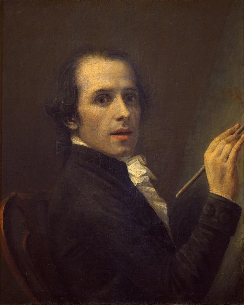 A self-portrait of Antonio Canova as a young man.
