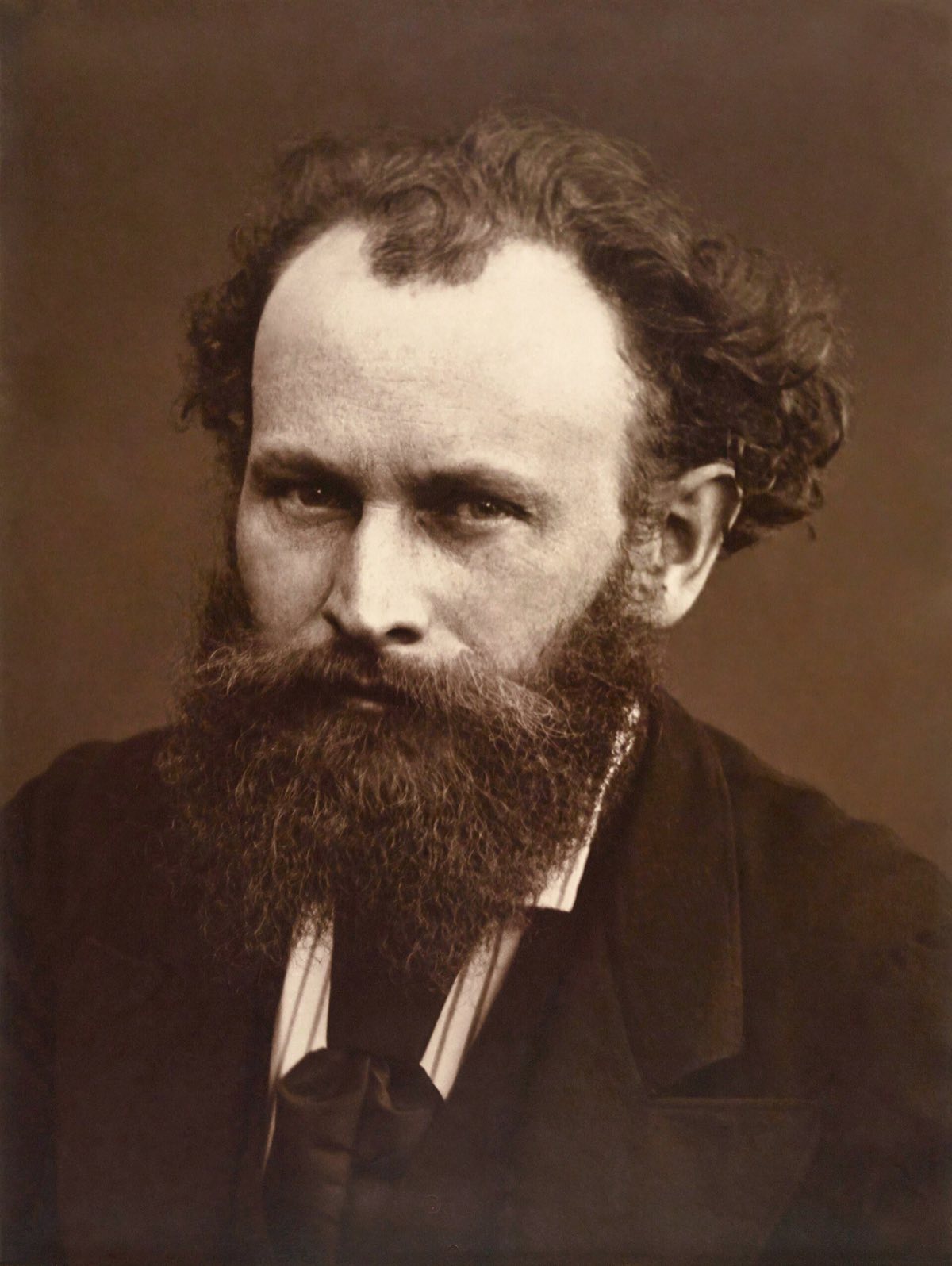 A photograph of Édouard Manet by Nadar.