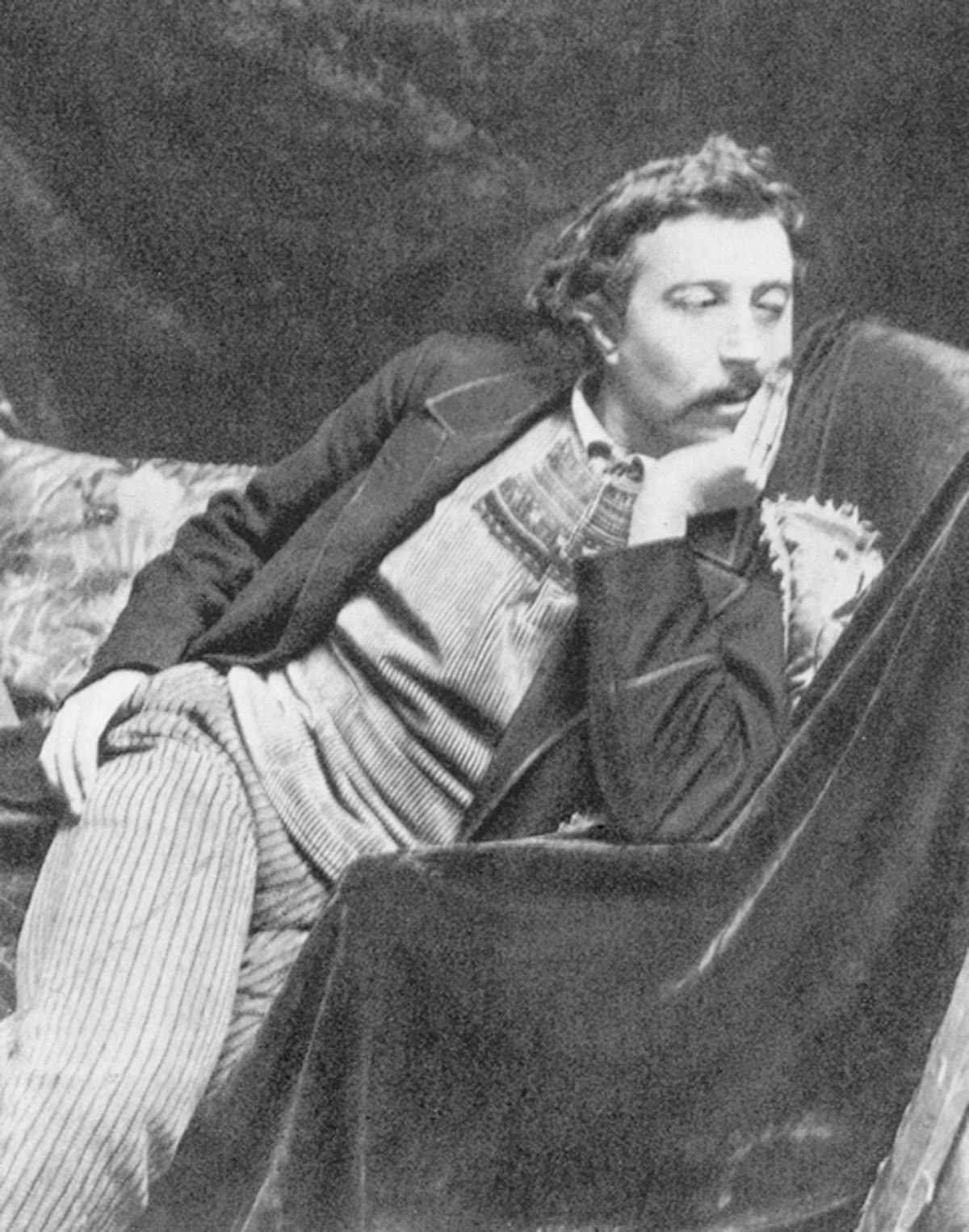 A photograph of Paul Gauguin in 1891.